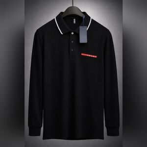 Prada Black Graphic Tee